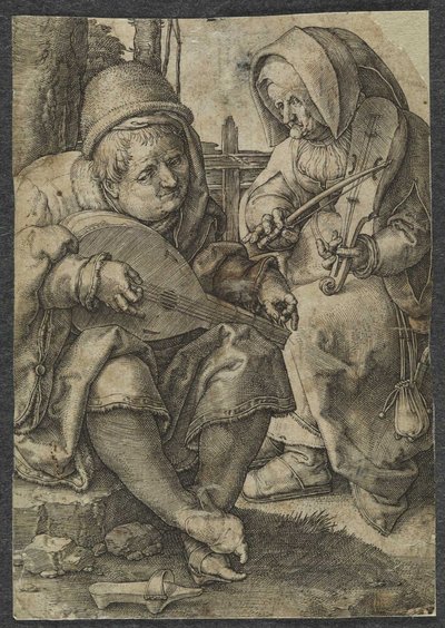 The Musicians by Lucas van Leyden